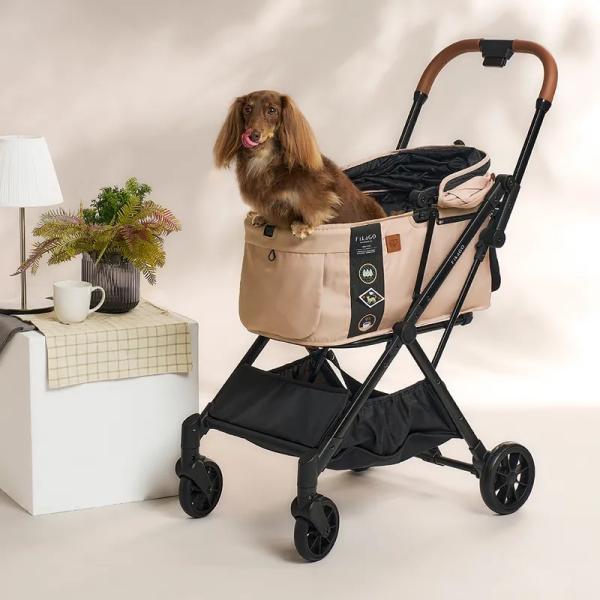 FIKAGO Kočík pre mačky / psov FTG Hygge Beige (obrázek 9)