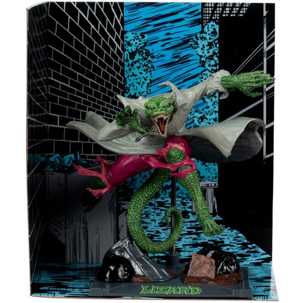 McFarlane Toys Marvel The Lizard 1:10th Scale Collectible con Scena (SPIDER-MAN #2)