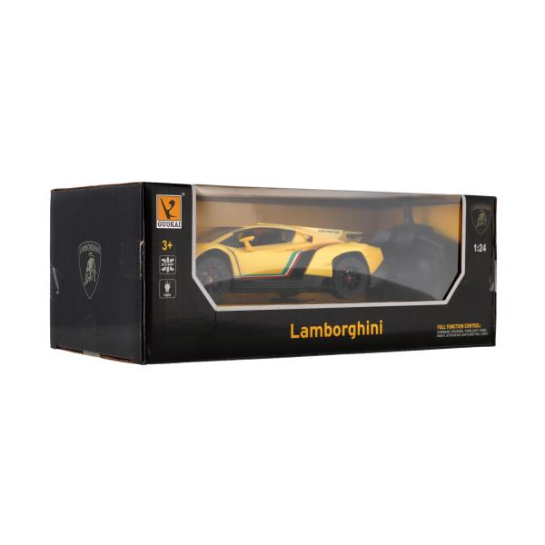 Auto RC Lamborghini plast 20cm 2,4GHz na dálk.ovládání se světlem na baterie (obrázek 3)