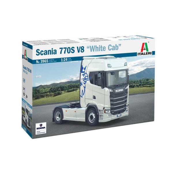 Model Kit truck 3965 - Scania S770 V8 "White Cab" (1:24)