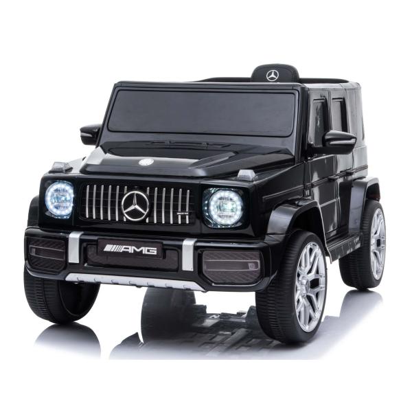 Macchina Elettrica Bambini Mercedes Classe G 2025, Nera, Originale Con Licenza, Batteria Al Litio, Auta Elettrica Per Bambini 3-5 Anni Con Telecomando 2.4 Ghz, Mp3/Usb/Bluetooth-image