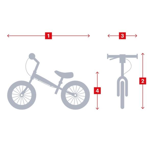 Yedoo Odrážedlo Yedoo TooToo Emoji – red