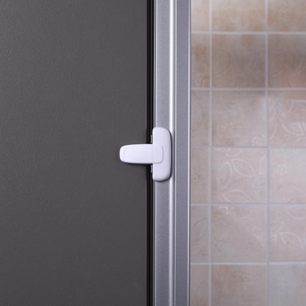 Zámek chladničky, white / grey