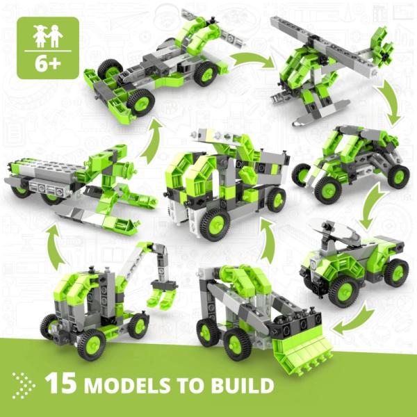 Engino Creative builder 15 modelů multimodelset