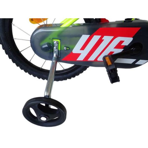 Dino Bikes – Dětské kolo 16″ 416US – zeleno – černé 2020