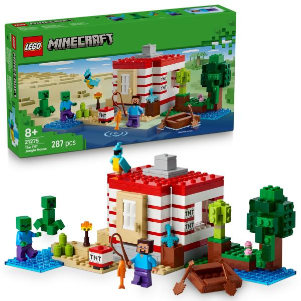 LEGO® Minecraft™ 21275 TNT dom v džungli