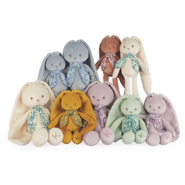 Kaloo Lapinoo Plyšový králík s dlouhými ušima modrý 25 cm