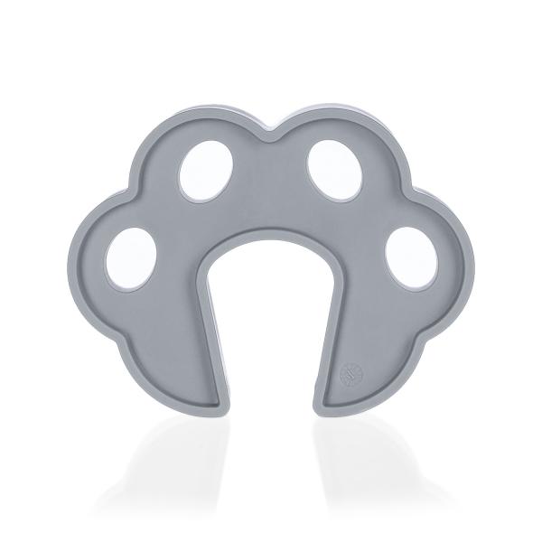 Ochranná guma proti stlačení 1 ks, šedá