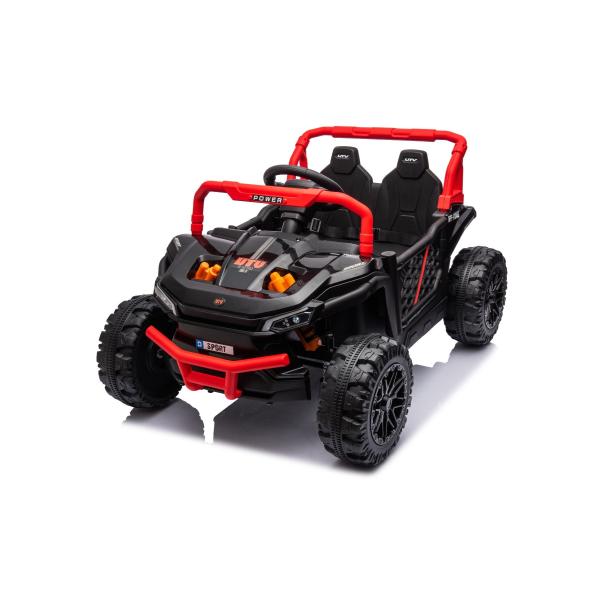 Elektrické autíčko UTV Small 12V, černé, Pohon zadních kol, 12V baterie (obrázek 10)