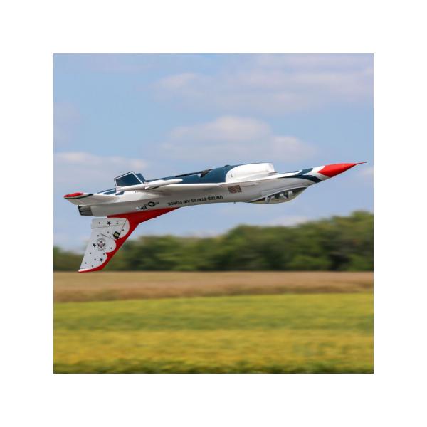E-flite F-16 Thunderbirds 0.8m SAFE Select BNF Basic (obrázek 11)