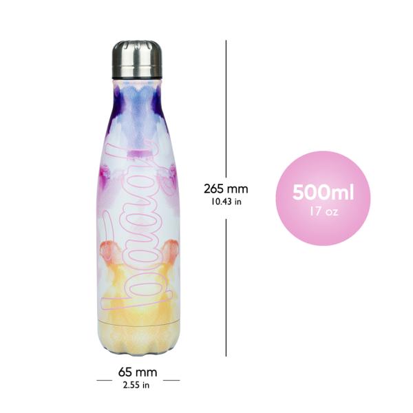 BAAGL Termolahev s kovovým víčkem Painting, 500 ml