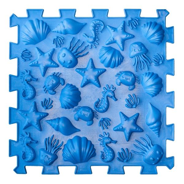 Ortek Masážní ortopedická podložka Puzzle "Námořní" 6 prvků (obrázek 5)