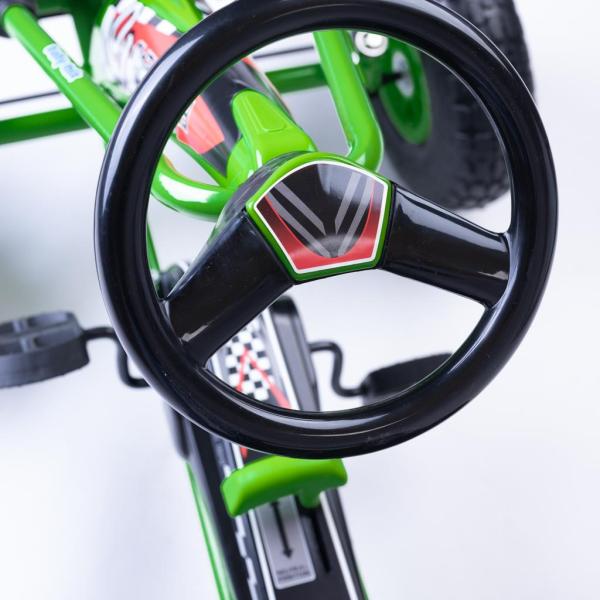 Dětská šlapací motokára Go-kart Baby Mix Razor modrá (obrázek 8)