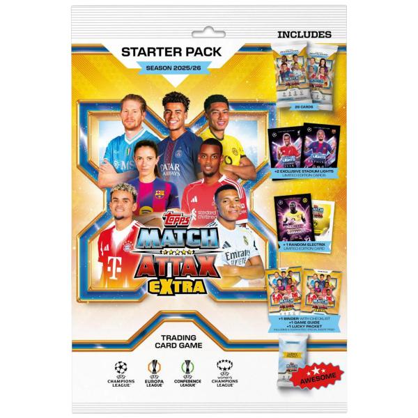Topps Match Attax Extra 2025/26 Starter Pack
