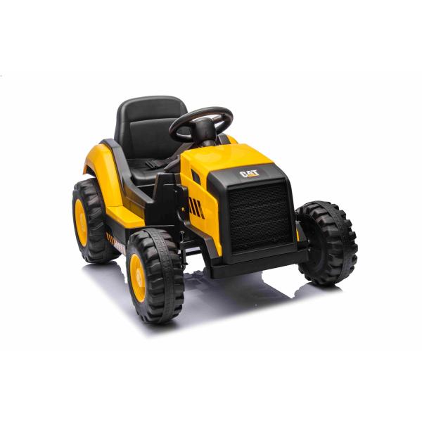 Licencovaný elektrický Bagr Caterpillar, Jednomístný, žlutý, USB vstupem na MP3 Přehrávač (obrázek 8)