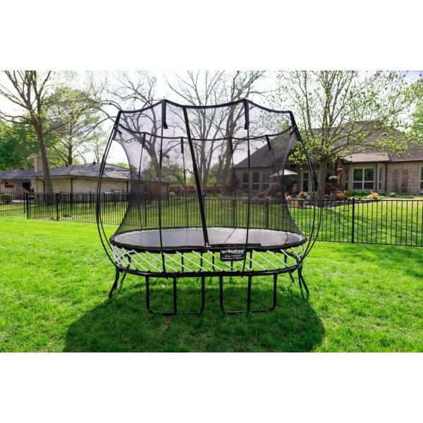 Springfree Trampoline® Compact Oval (O47) Trampolína s ochrannou sítí, 180 × 275 cm (obrázek 4)