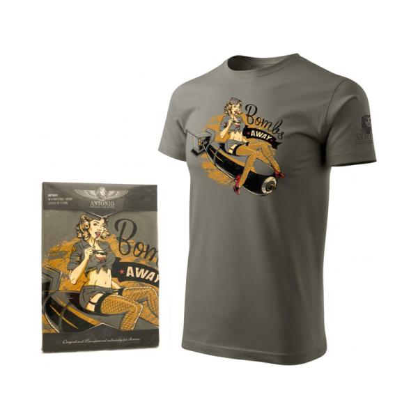 Antonio pánske tričko Bombs Away S