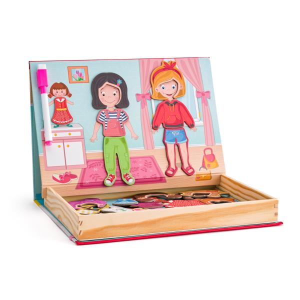 Woody Krabička s magnetickými tvary - Módní salón