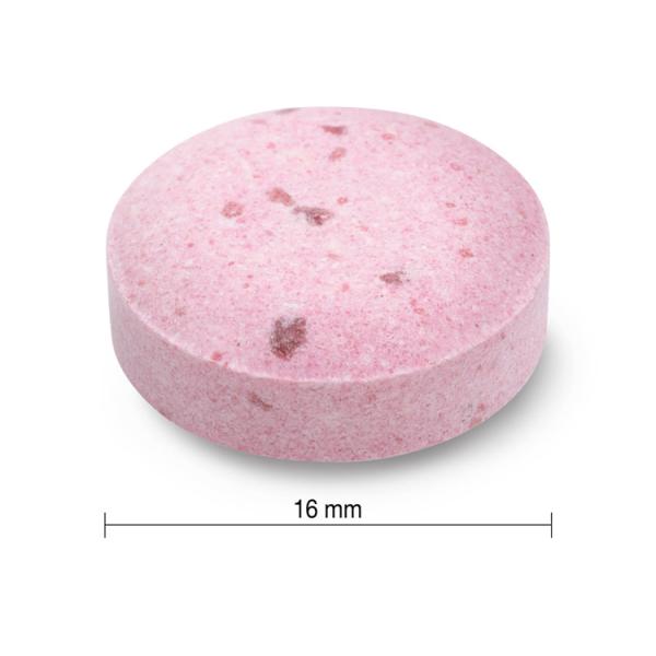 Jamieson Vitamíny C a D3 500mg / 500 IU tablety na cucání s příchutí třešně 75 tablet