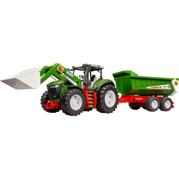 Bruder Traktor ROADMAX s čelným nakladačom a vozidlom