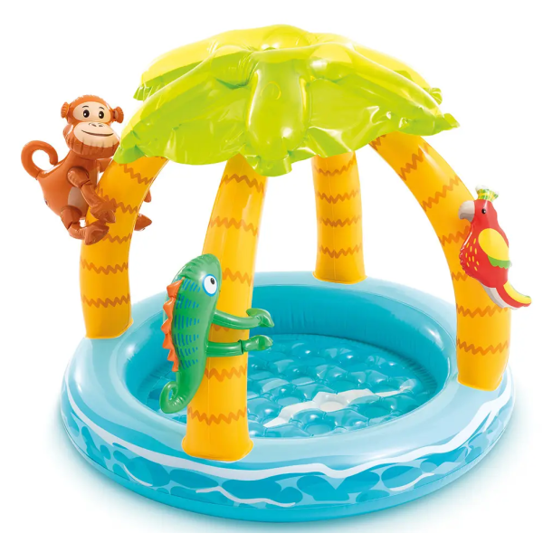 Intex 58417 Piscina Infantil Tropical, 1,02 m x 86 cm