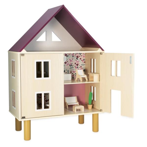 Janod Dřevěný domeček pro panenky Twist (obrázek 4)