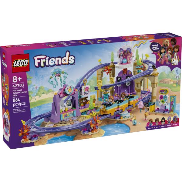 LEGO® Friends 42703 Jízda na horské dráze s mořskými vílami (obrázek 3)