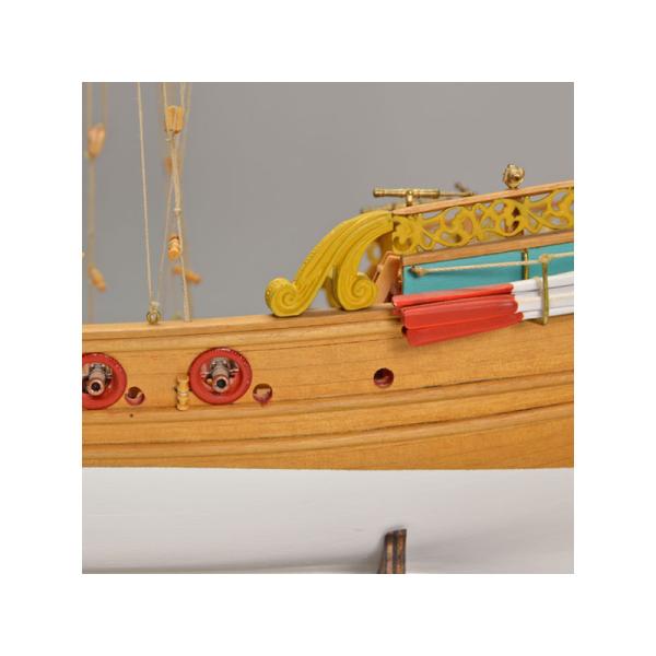 AMATI Sciabecco pirátská loď 1753 1:60 kit (obrázek 9)
