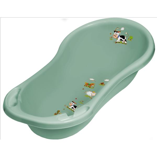Dětská vanička 100 cm "Funny Farm", Zelená
