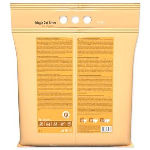 Stelivo Magic Litter Tofu Original 6l (obrázek 6)