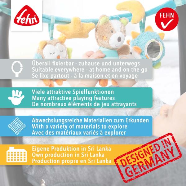 Řetěz na kočárek plameňák, Pink (obrázek 6)