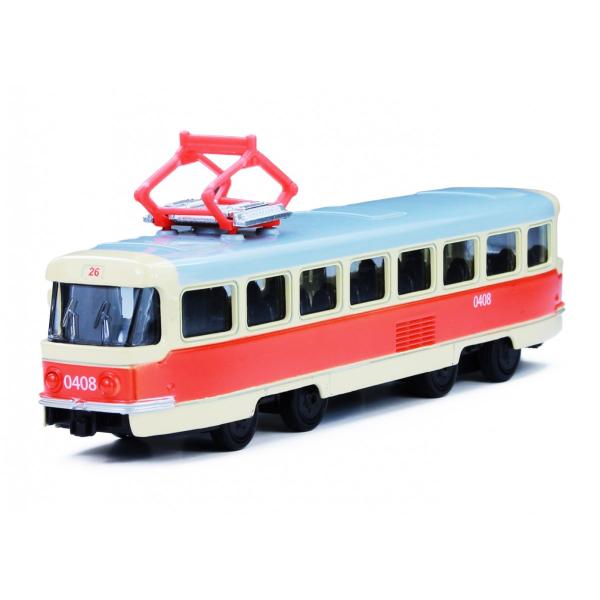 Kovová retro tramvaj, 16 cm (obrázek 7)