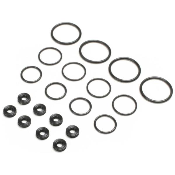 TLR sada tesnení, krúžky-X, G3 V2 (4 tlmiče)