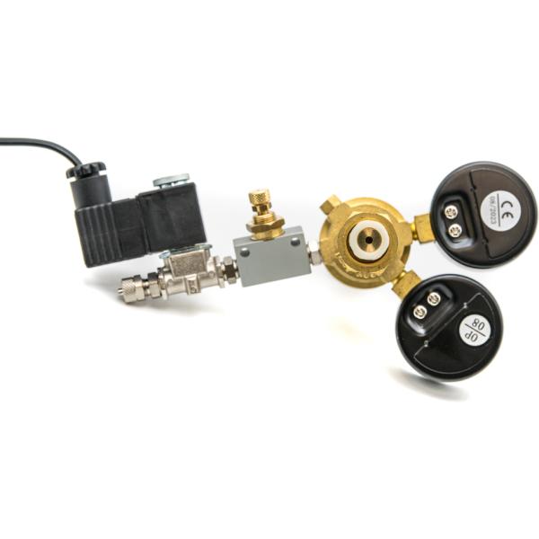 Kompletní sada CO2 s nočním vypnutím bez lahve se závitem W 21.8