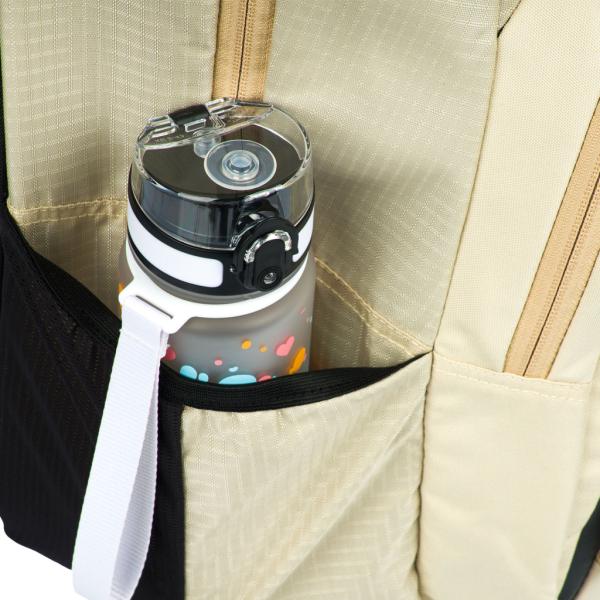 BAAGL SADA 3 Coolmate Beige: batoh, toaletní taška, vak