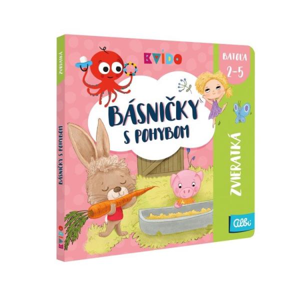 Albi Kvído Básničky s pohybom - Zvieratká