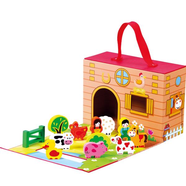 Bino Farma v cestovnom kufríku