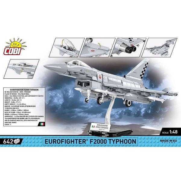 Cobi Armed Forces Eurofighter Typhoon Itálie, 1:48, 642 k (obrázek 4)
