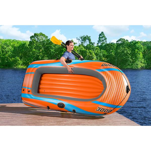 Bestway 61145 Nafukovací člun Kondor Elite 3000 s příslušenstvím, 246 x 122 cm (obrázek 8)
