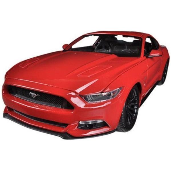 Maisto - 2015 Ford Mustang GT, červený, 1:18