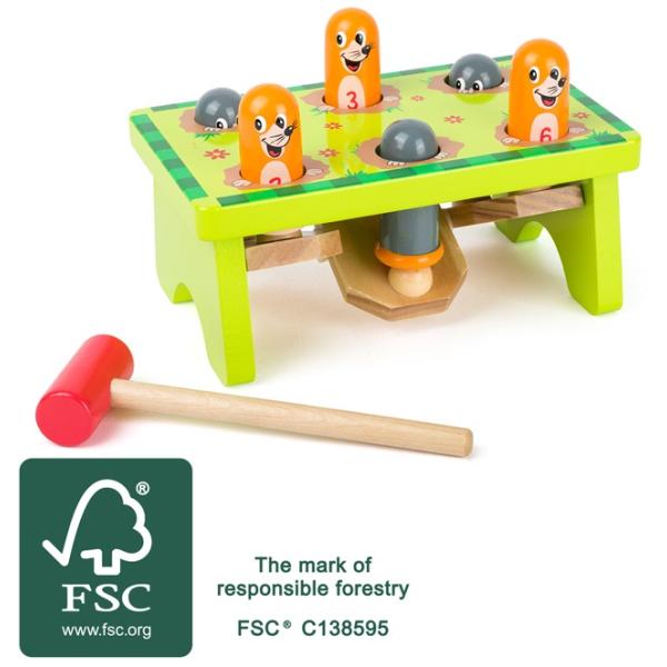 Small Foot Zatloukačka Krtci (obrázek 4)