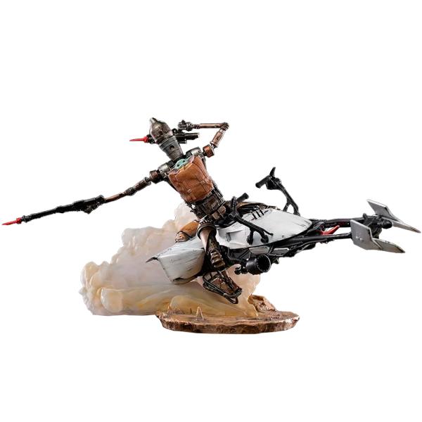 Iron Studios Star Wars: The Mandalorian - IG-11 a Dítě Socha Deluxe Art Scale 1/10
