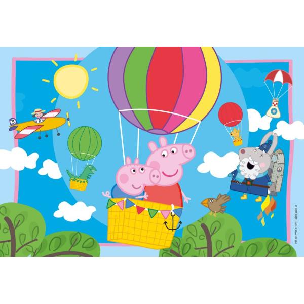 Ravensburger Peppa Pig: Peppovo dobrodružství 2x12 dílků (obrázek 3)