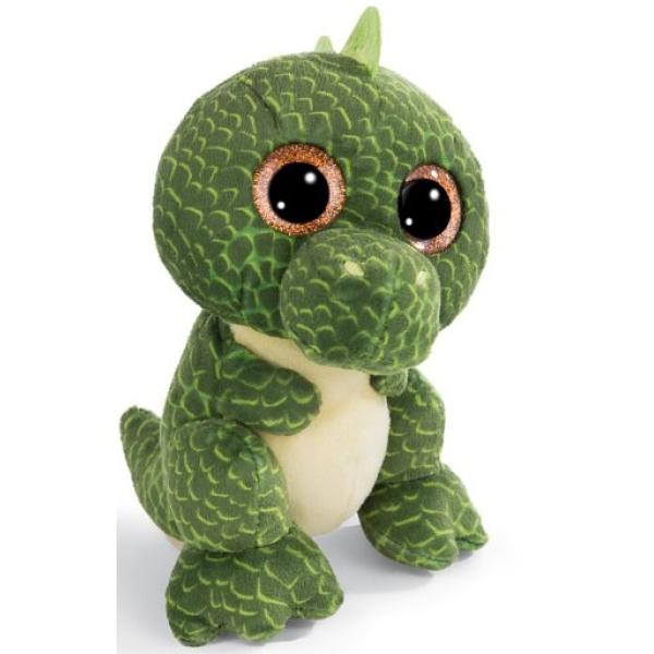 NICI Glubschis plyš Dino Tyrannosaurus Rex Xert 15cm, GREEN