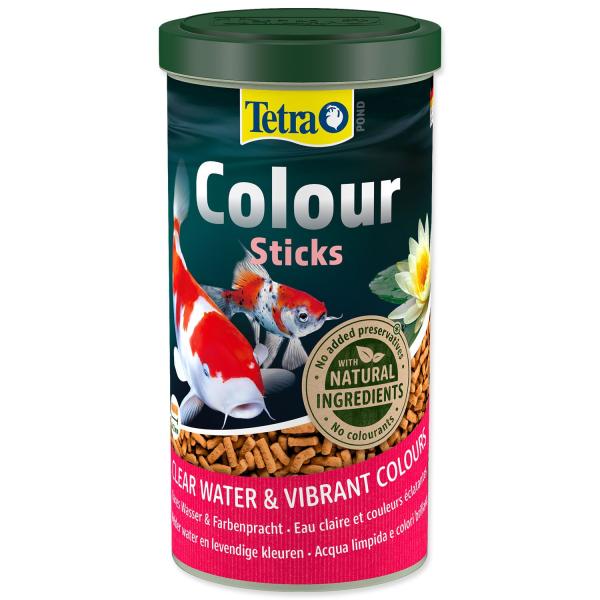 Krmivo Tetra Pond Colour Sticks 1l