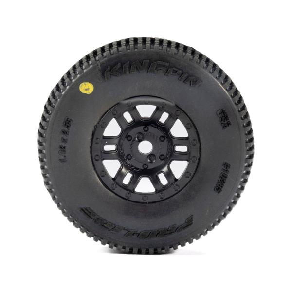 Pro-Line kolo 1:16, pneu King Pin, disk černý H12mm (4): Mojave Grom (obrázek 3)