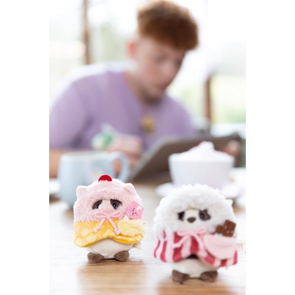 NICI plyš MyMochi Kravička Moona 8 cm v kostýmu zmrzliny a milkshake, set dárkové bal. (obrázek 9)