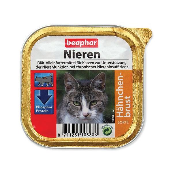 Paštika Beaphar Renální dieta pro kočky kuře 100g