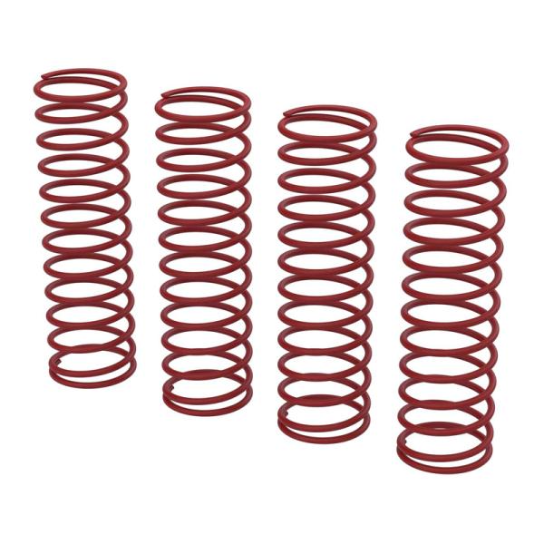 Arrma resorte de amortiguador E, 0.55N/mm, rojo (4): GROM