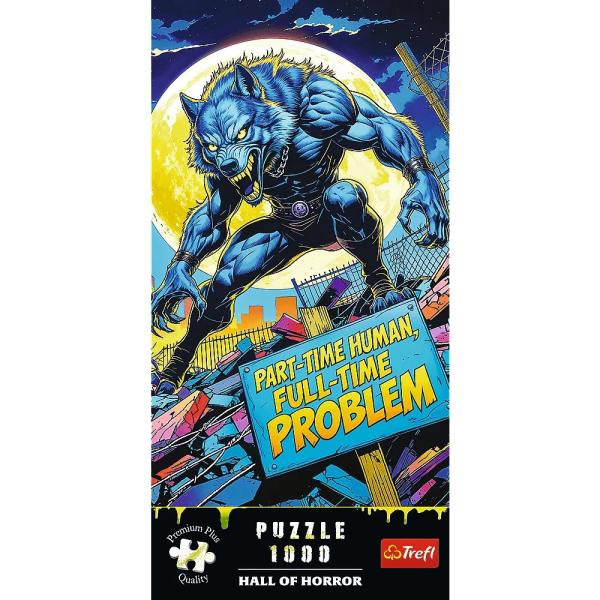 Trefl Puzzle Premium Plus Quality 1000 Hall of Horror: Vlkodlak (obrázek 3)